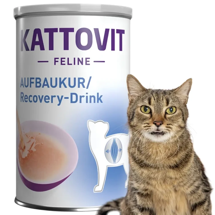 Kattovit Drink Recovery 6x135ml Specjalistyczny napój wzmacniający dla kota po chorobie