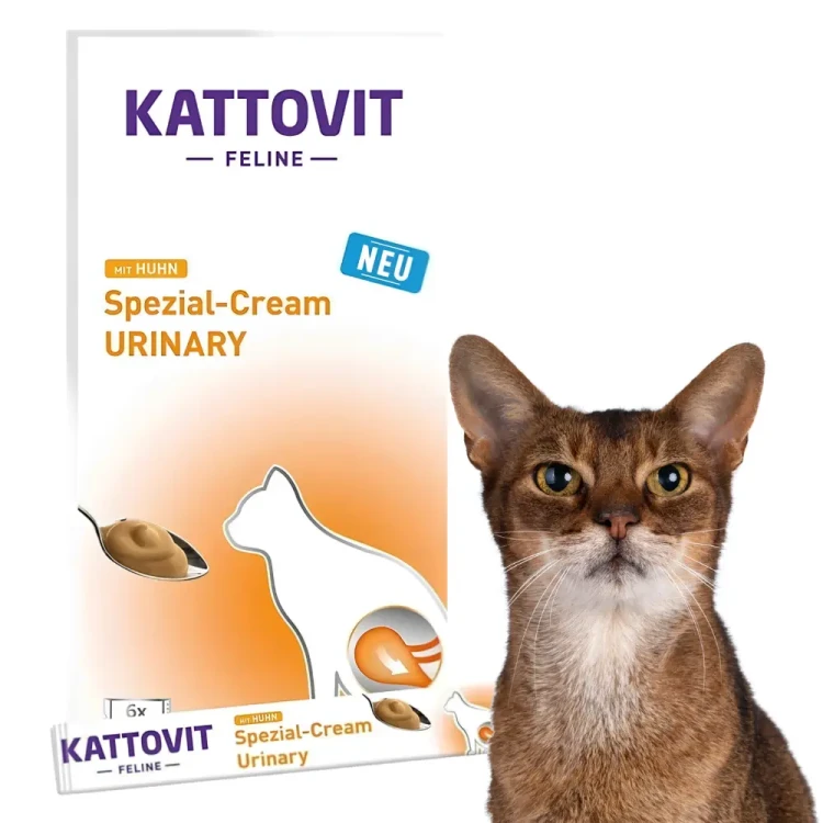 Kattovit Cream Urinary 6x15g Sos dla kota zdrowe drogi moczowe kurczak