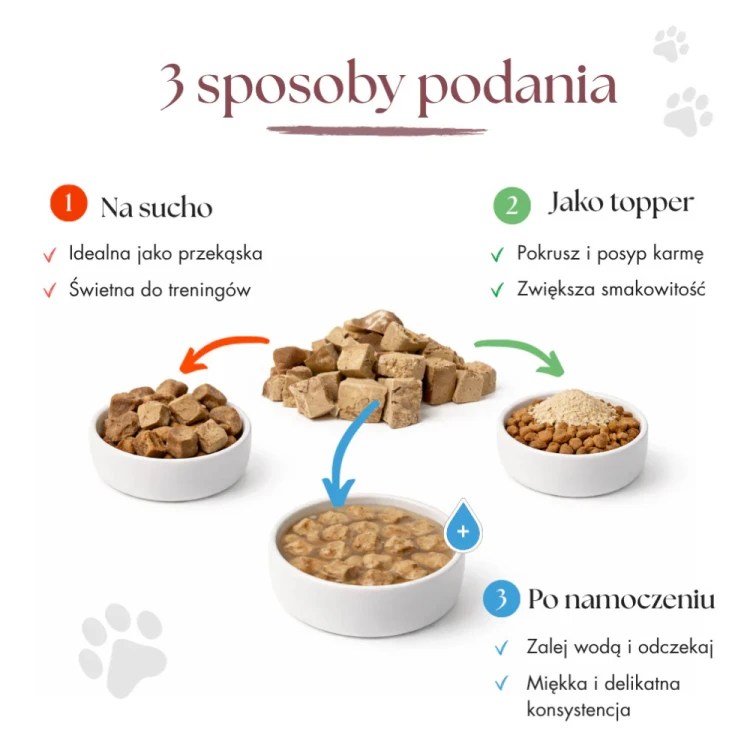 Dr Malou Mięsne Kostki 100% Wątroba Jagnięca  50g Przysmaki dla kota