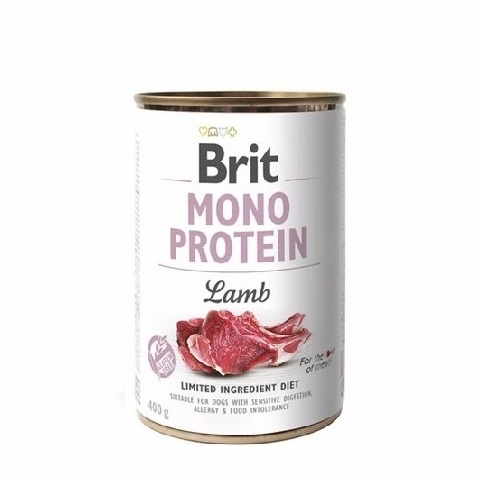 Brit Mono Protein 6x400g Mix Smaków Mokra Karma Monobiałkowa dla Psa