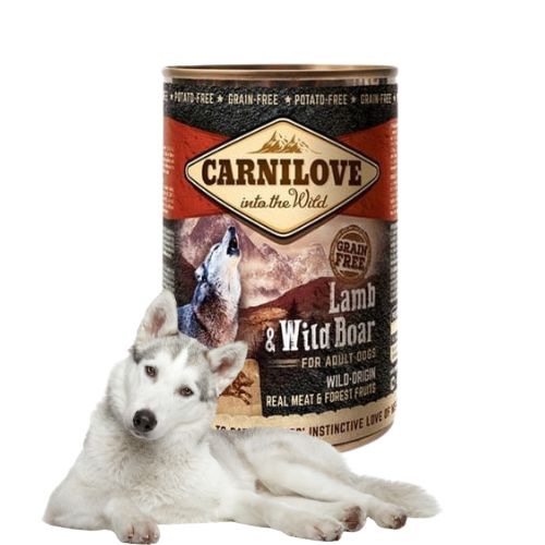 Carnilove Wild Meat Lamb & Wild Boar 4x400g Mokra karma dla psa