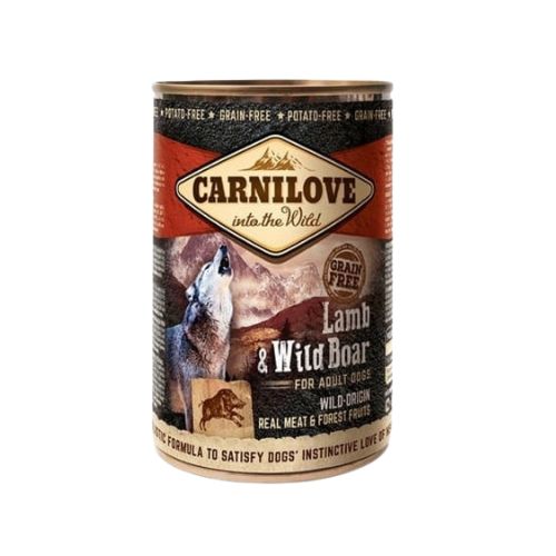 Carnilove Wild Meat Lamb & Wild Boar 4x400g Mokra karma dla psa