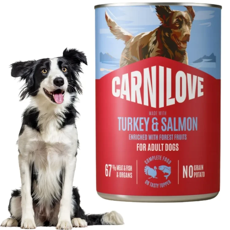 Carnilove Wild Meat Salmon & Turkey 4x400g mokra karma dla psa