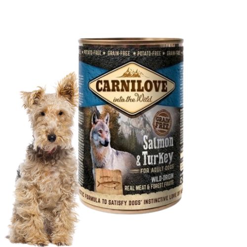 Carnilove Wild Meat Salmon & Turkey 4x400g mokra karma dla psa
