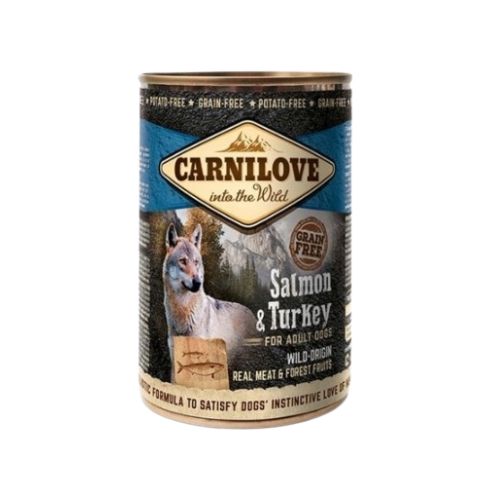 Carnilove Wild Meat Salmon & Turkey 4x400g mokra karma dla psa