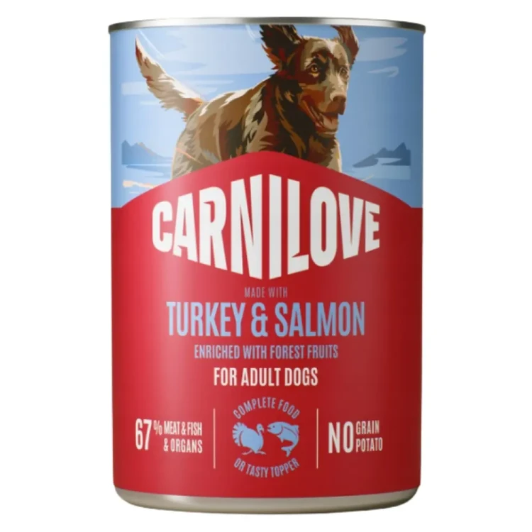 Carnilove Wild Meat Salmon & Turkey 4x400g mokra karma dla psa