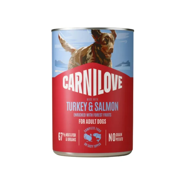 Carnilove Wild Meat Salmon & Turkey 4x400g mokra karma dla psa