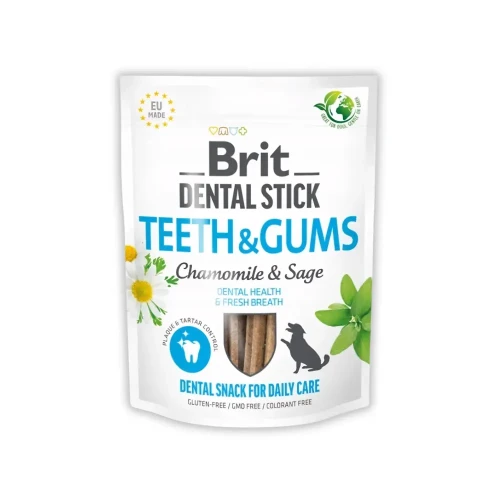 Brit Dental Stick Rumianek 251g Przysmak dla psa na zęby i dziąsła