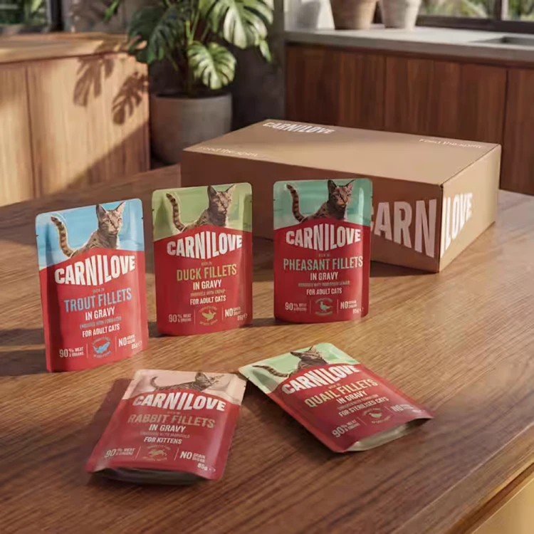 Carnilove Cat Pouch Gravy Multipack 12x85g Mokra karma w sosie dla kota