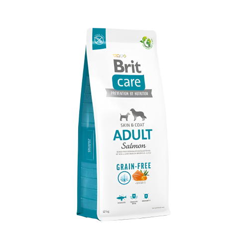 Brit Care Dog Grain Free Adult Salmon 12kg sucha karma dla psa łosoś