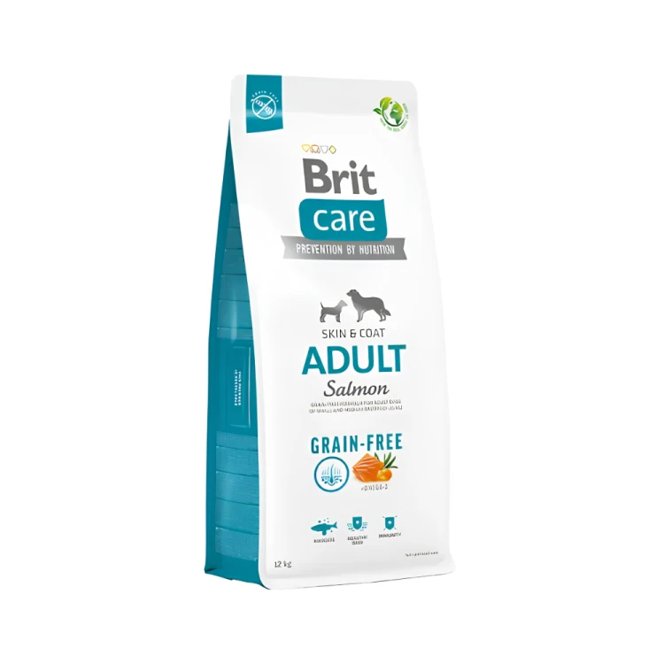 Brit Care Dog Grain Free Adult Salmon 12kg sucha karma dla psa łosoś