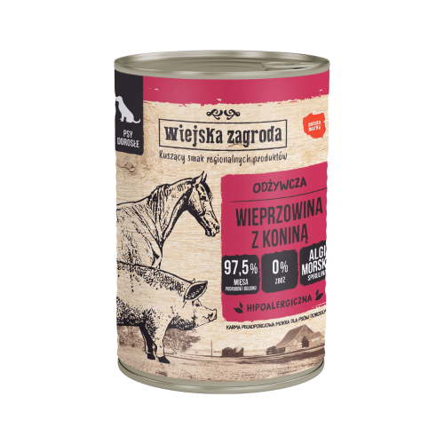karma Wiejska zagroda karma dla psa wieprzowina z koniną.png