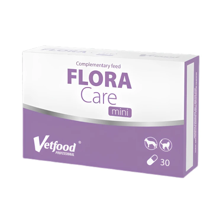 Vetfood Flora Care Mini 30 kaps. Probiotyk dla psa i kota