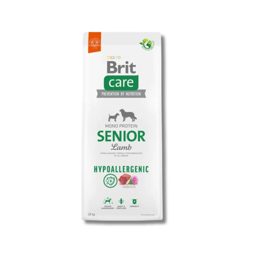 Brit Care Hypoallergenic Senior Lamb 12 kg Hipoalergiczna sucha karma dla starszych psów