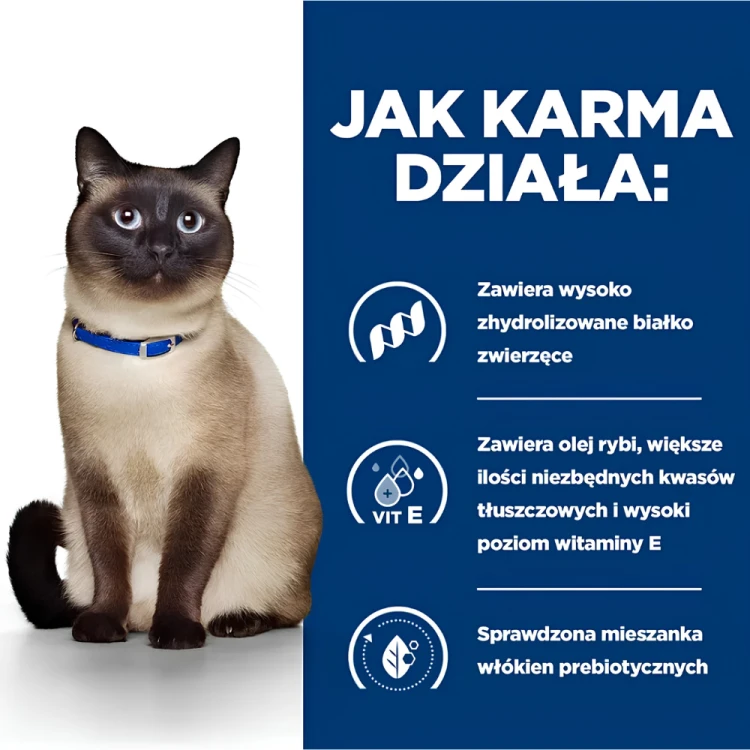Hill's PD z/d Food Sensitivities Sucha karma weterynaryjna dla kota 3kg