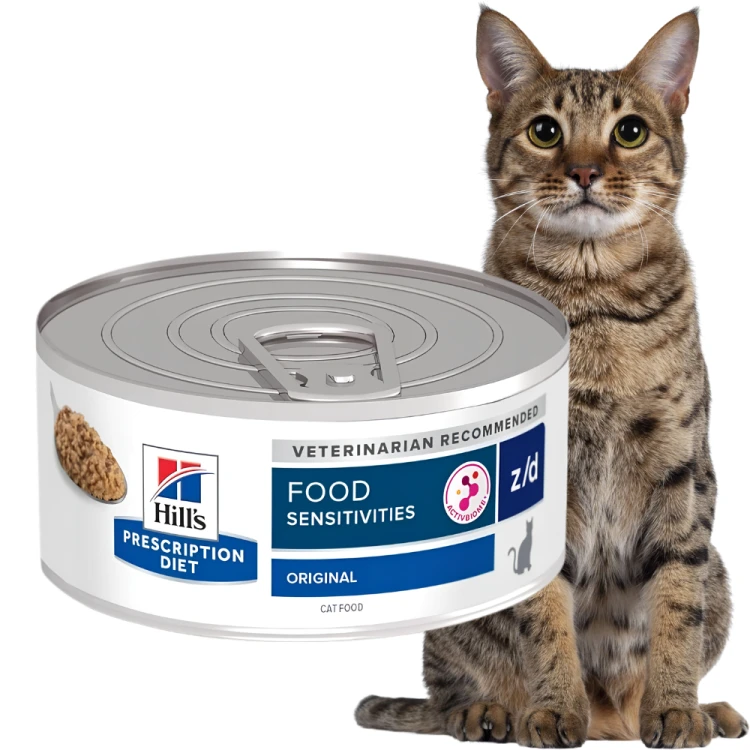 Hill's PD z/d Food Sensitivities Mokra karma dla kota hipoalergiczna 156g