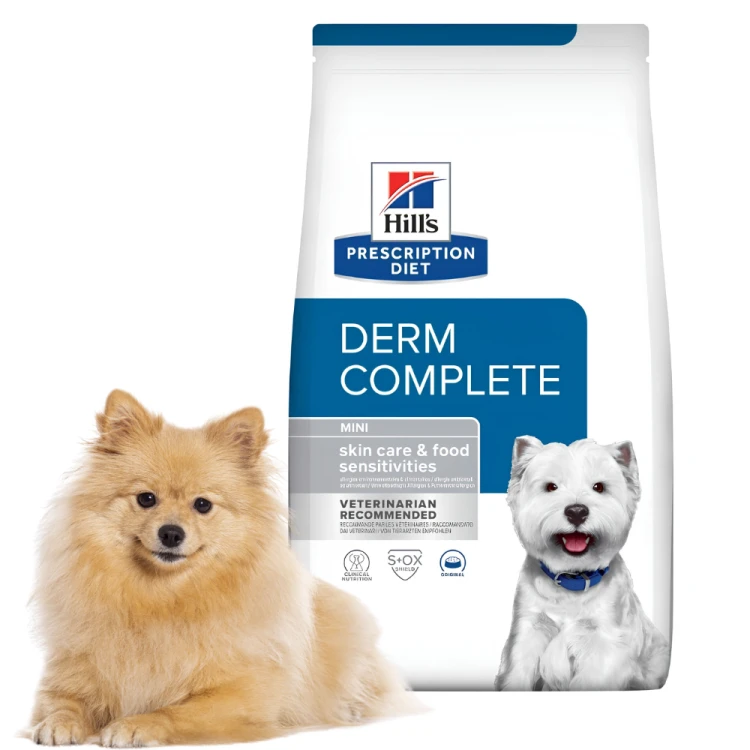 Hill's PD Derm Complete Mini Sucha karma weterynaryjna dla psa 1 kg