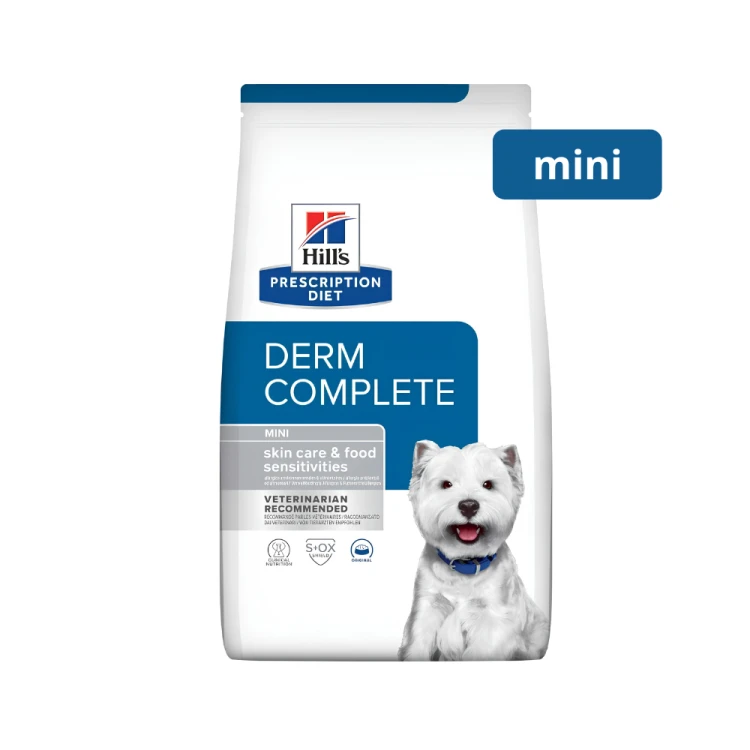 Hill's PD Derm Complete Mini Sucha karma weterynaryjna dla psa 1 kg
