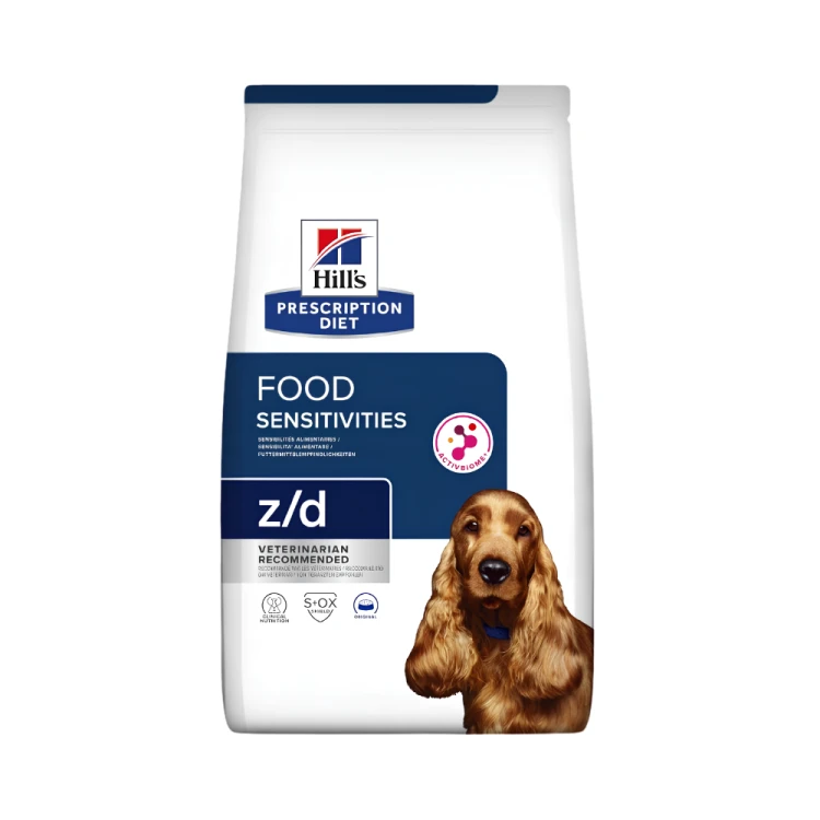 Hill's PD z/d Food Sensitivities Sucha karma hipoalergiczna dla psa 3kg