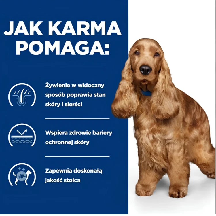 Hill's PD z/d Food Sensitivities Sucha karma hipoalergiczna dla psa 3kg