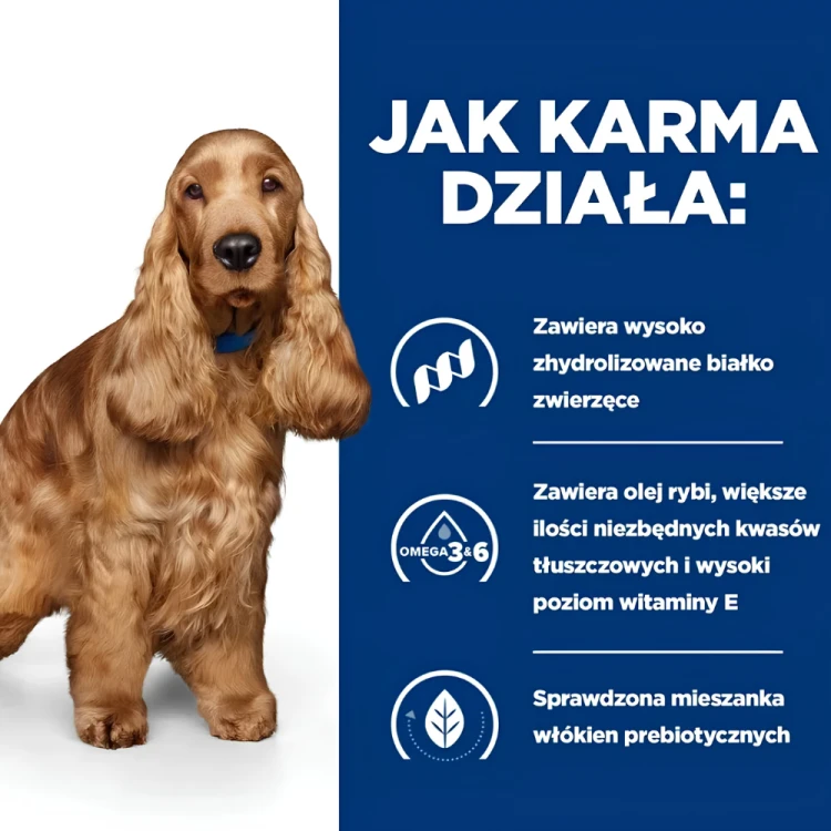 Hill's PD z/d Food Sensitivities Sucha karma hipoalergiczna dla psa 10kg