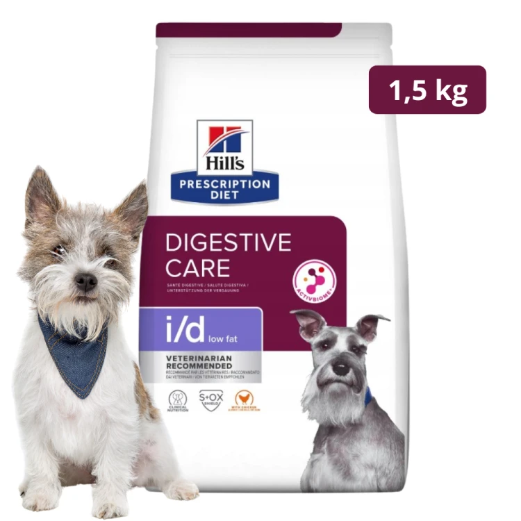 Hill's Digestive CareDog Sucha karma dla psa gastryczna  1,5 kg