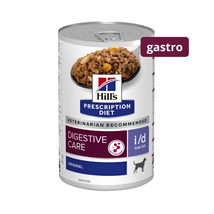 Hill's PD i/d Canine Low Fat karma z niską zawartością tłuszczu 360g