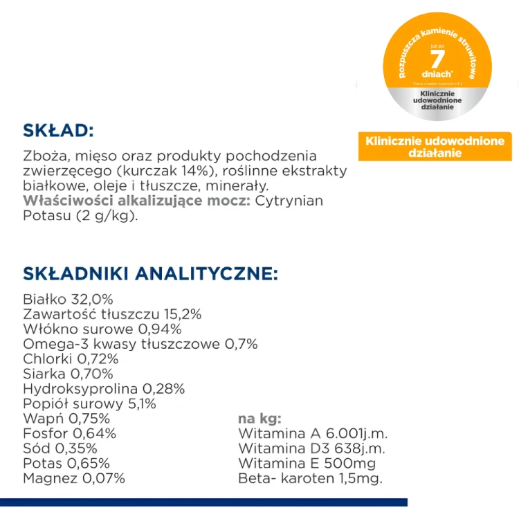 Hill's PD c/d Urinary Care Multicare sucha karma dla kota z kurczakiem 3kg