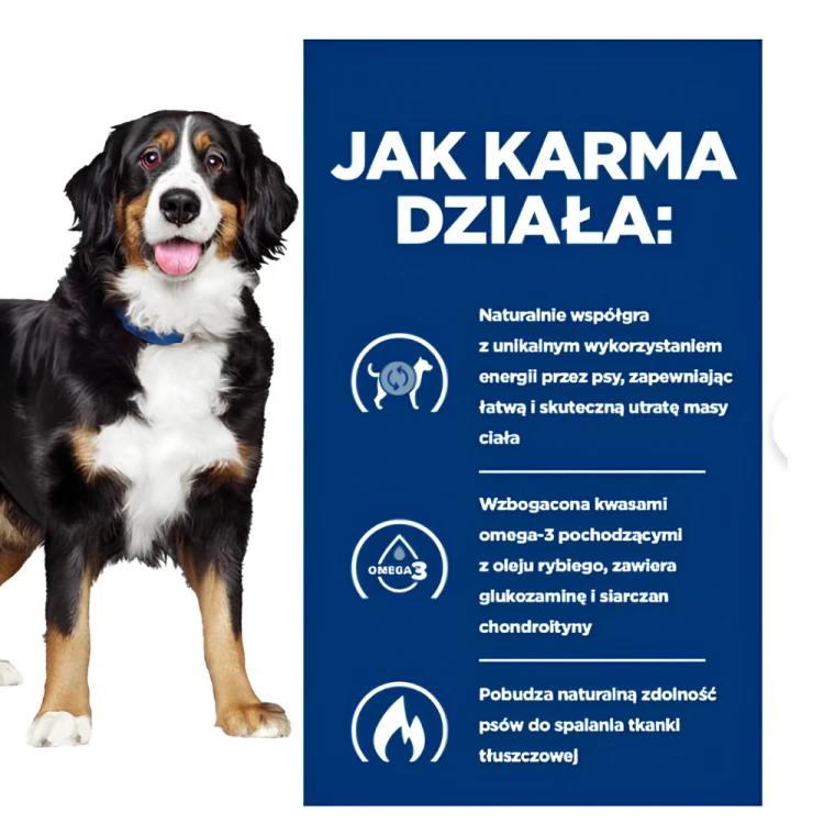 Hill's PD Metabolic + Mobility Sucha karma dla psa Kontrola wagi 12kg