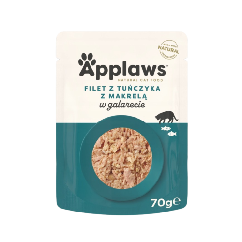 Applaws Cat Filet z Tuńczyka i makreli w galaretce 70g Mokra karma dla kota