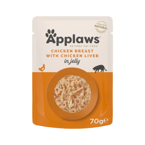 Applaws Cat Kurczak z wątróbką w galaretce 70g Mokra karma dla kota