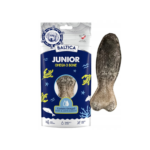 Baltica Kość Junior Omega-3 Gryzak dla młodych psów 1szt