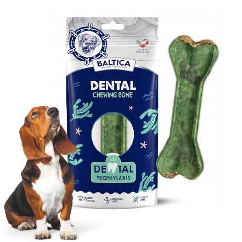 Baltica Kość do żucia Dental Bone 1 szt gryzak dentystyczny dla psa