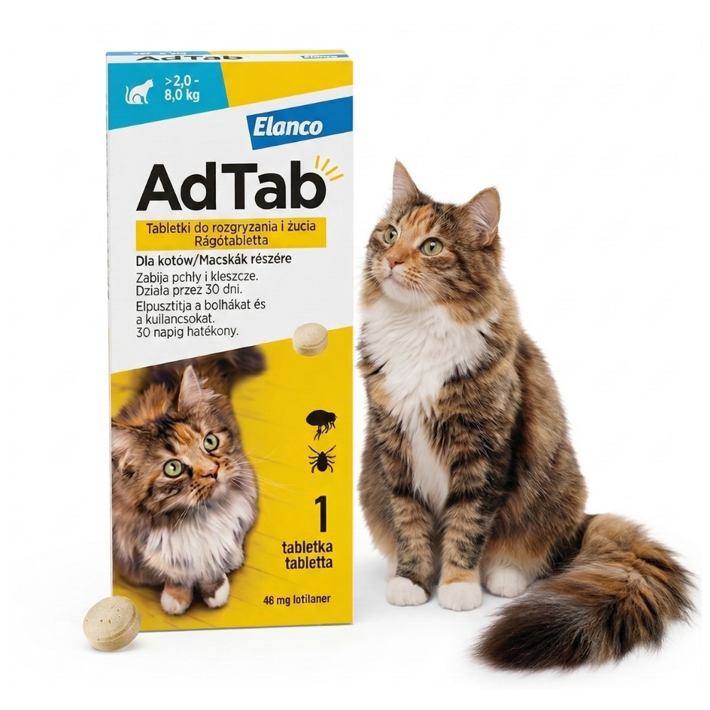 AdTab Cat 12mg 1 tab.
