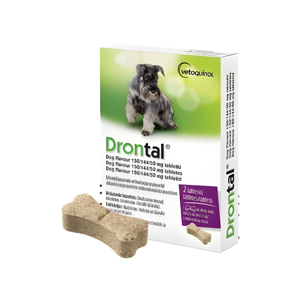 Drontal Dog Flavour 2 tabletki – smaczne odrobaczanie dla Twojego psa
