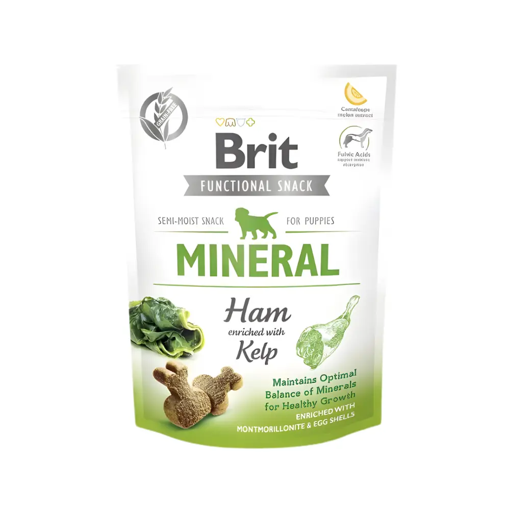 Brit Care Puppy Functional Snack Mineral Ham 150g Przysmaki dla psa szczeniaka