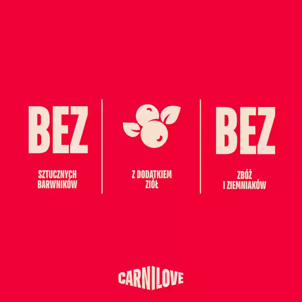 Carnilove naturalne przysmaki dla psa