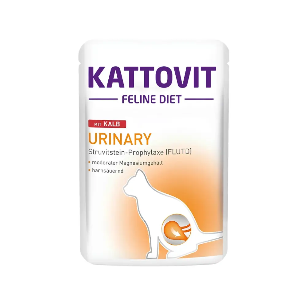 attovit Urinary Cielęcina 85g – Mokra karma weterynaryjna na zdrowe drogi moczowe dla kota