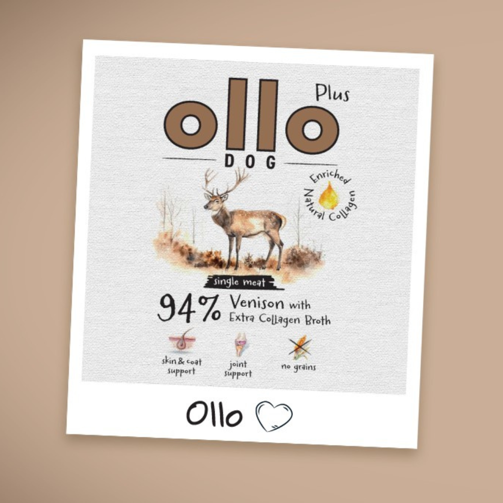 Ollo Plus jeleń 400g monobiałkowa karma dla psów