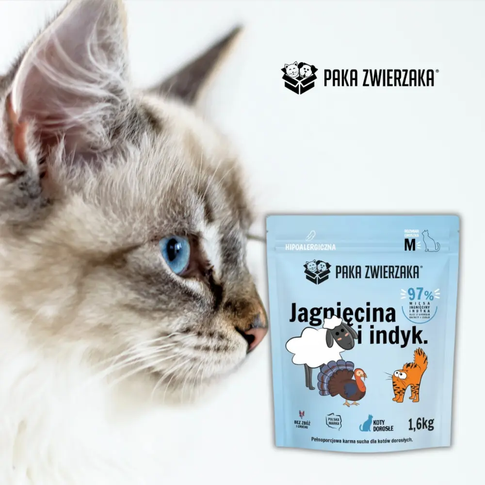 sucha karma dla kotów dorosłych paka zwierzaka