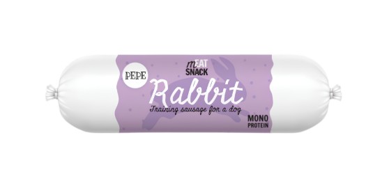 Przysmak dla psa PEPE rabbit kiełbaska królik 200 g