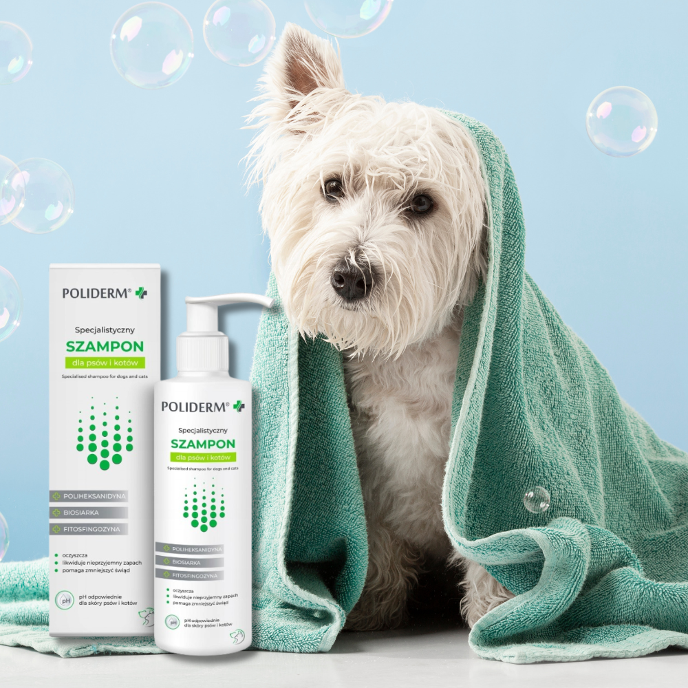 Poliderm Szampon dermatologiczny 250ml dla psa