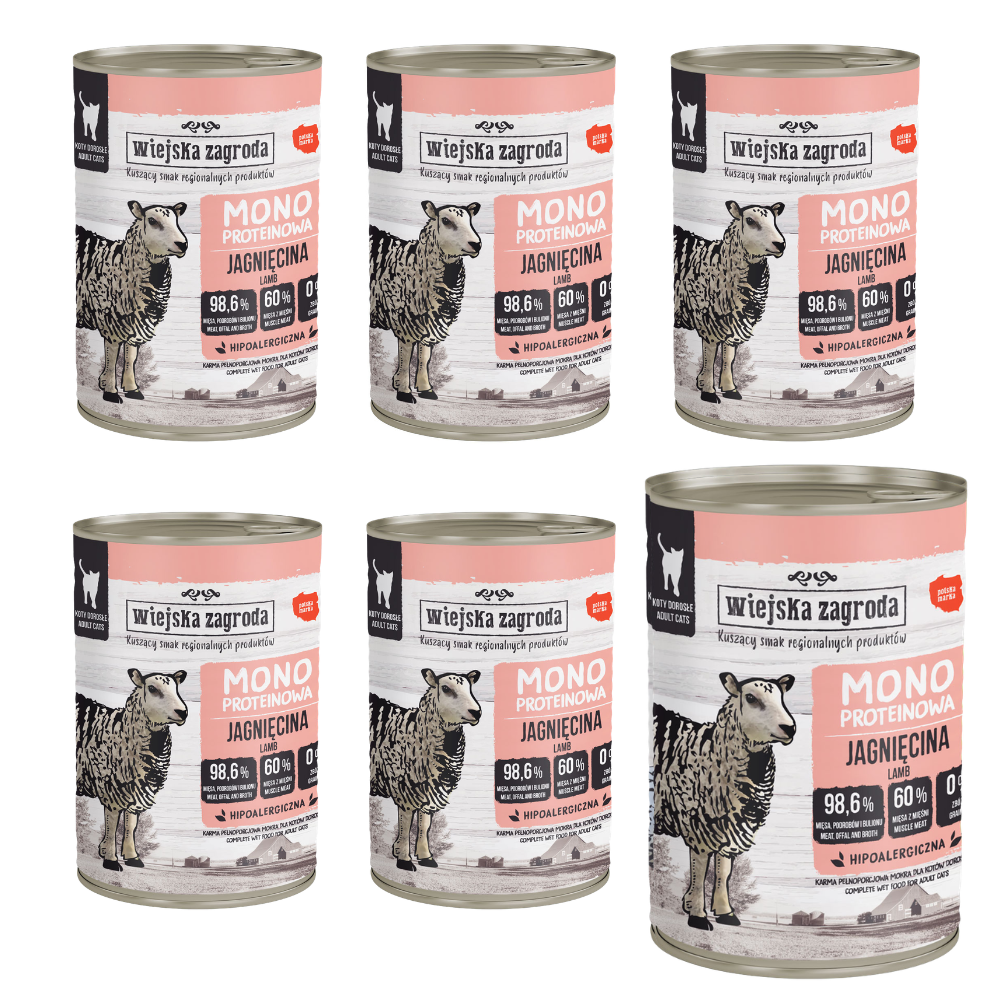 wiejska-zagroda-jagniecina-6x400g-mokra-karma-dla-kota